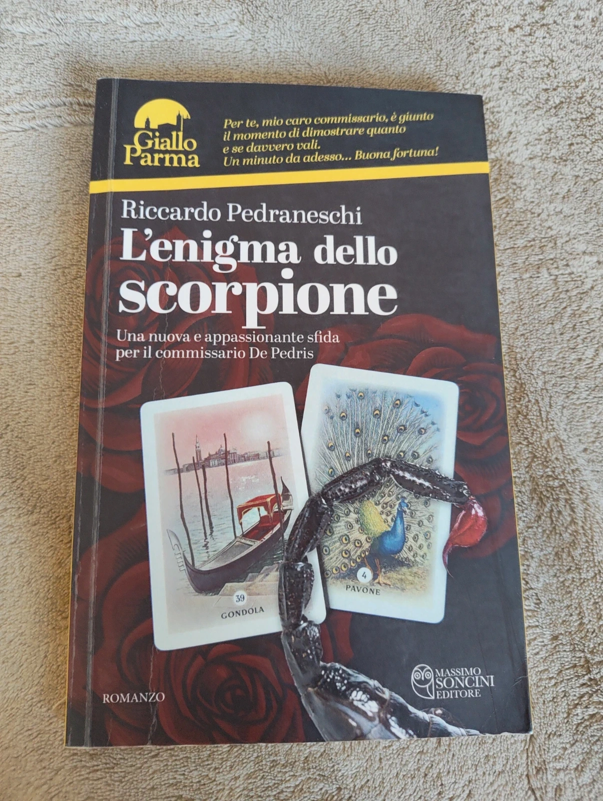 L'enigma dello scorpione Riccardo Pedraneschi GialloParma 2021