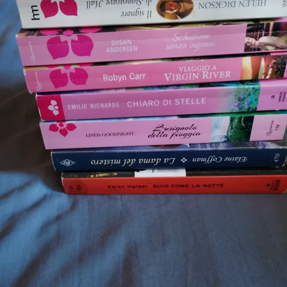Lotto 8 Libri Romance - Harmony, Harlequin e Storici
