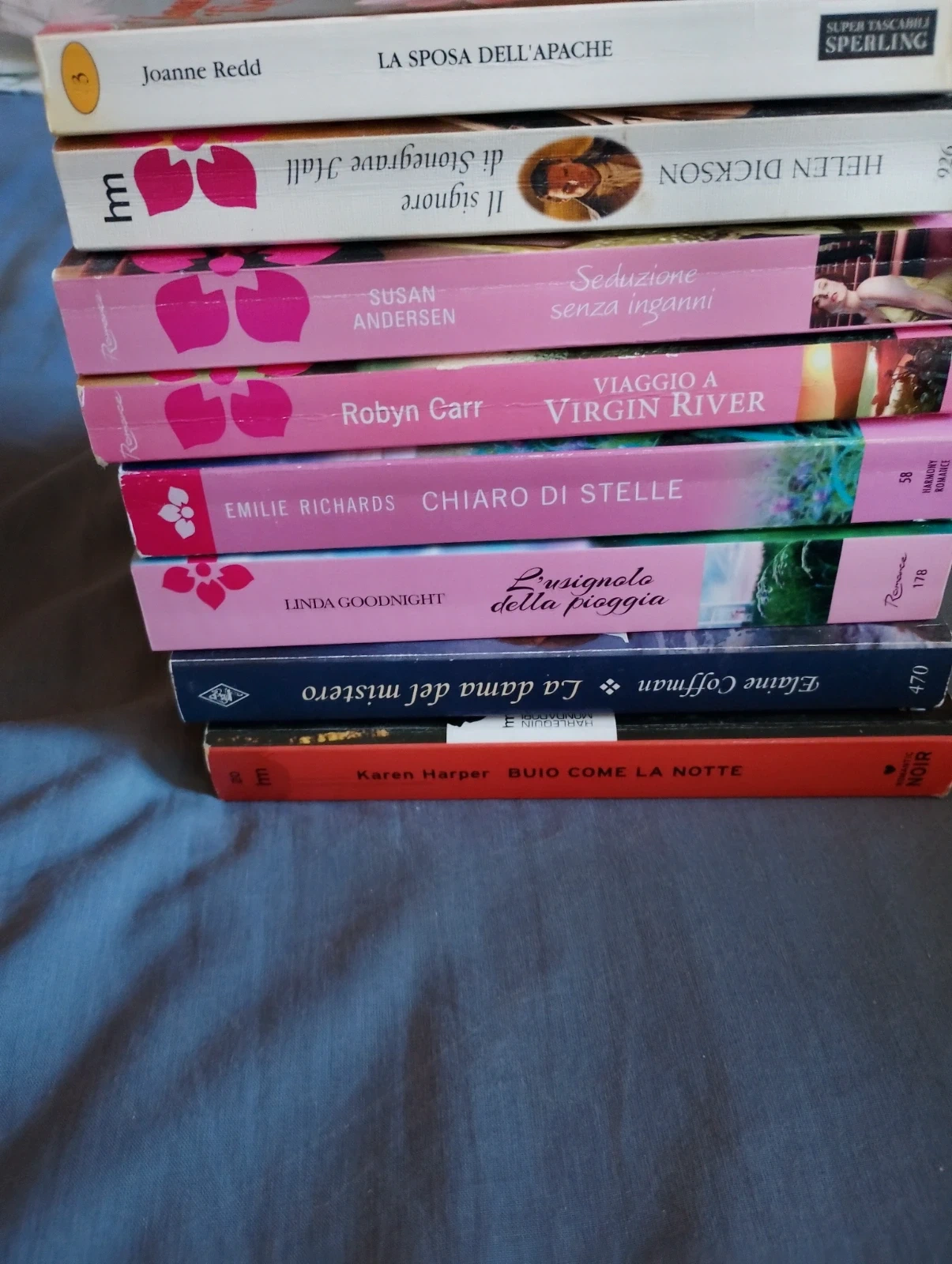 Lotto 8 Libri Romance - Harmony, Harlequin e Storici