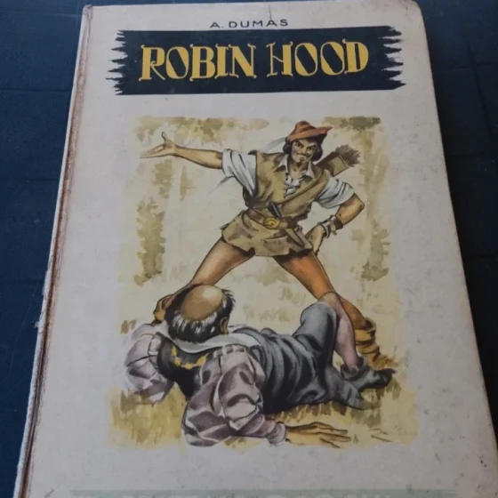 Rare vintage 60s Robin Hood - Alexandre Dumas | Favola illustrata (Copertina rigida)