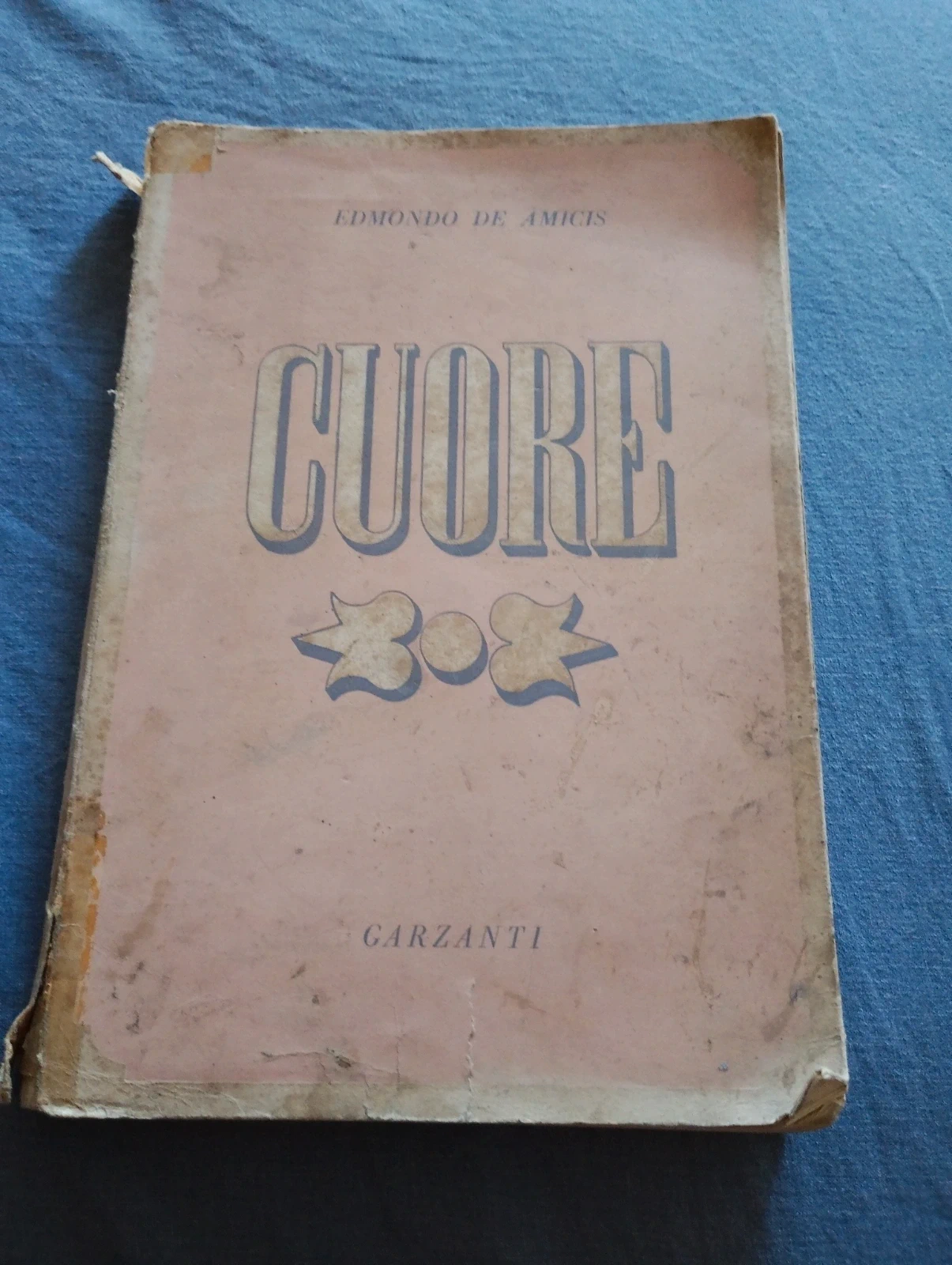 libro cuore edmondo de amicis 1953 garzanti raro vintage collezionismo