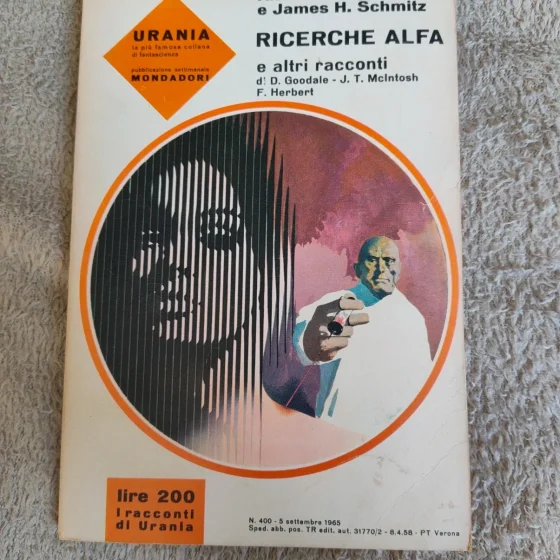 Urania 400 Ricerche Alfa - A.E. Van Vogt, James H. Schmitz - 1965