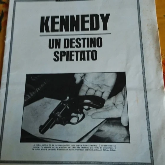 Rivista Vintage I Documenti dell'Europeo - Kennedy: Un Destino Spietato
