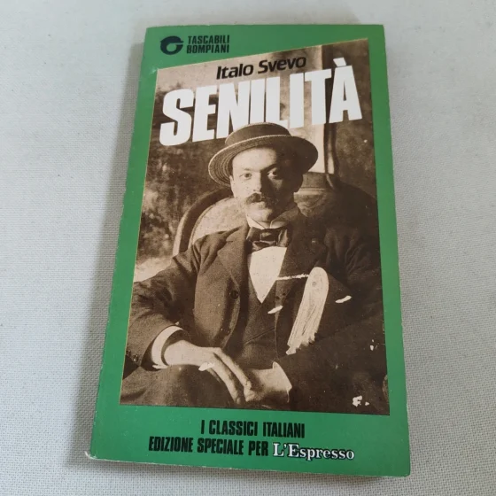 Vintage Senilità Italo Svevo vintage L'Espresso