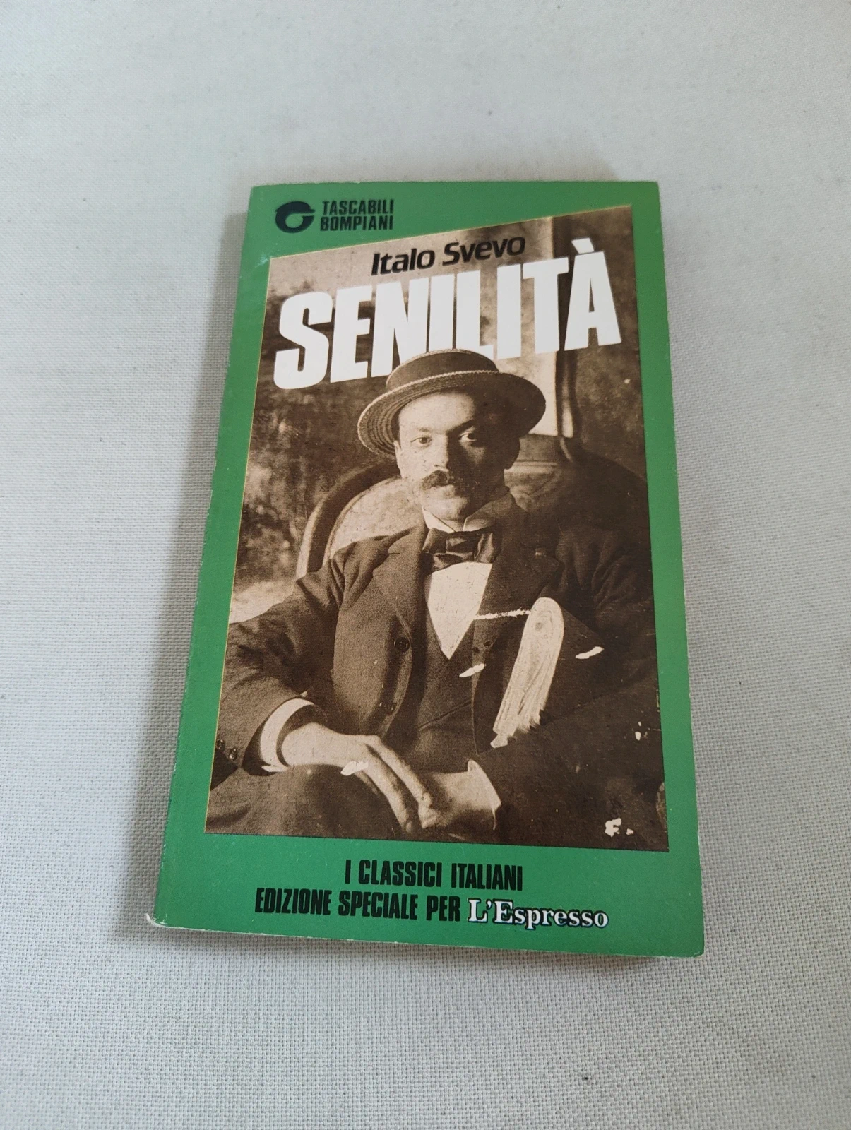 Vintage Senilità Italo Svevo vintage L'Espresso