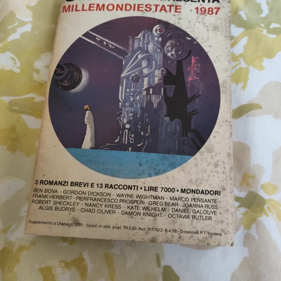 Urania Millemondi Estate 1987 Mondadori fantascienza vintage