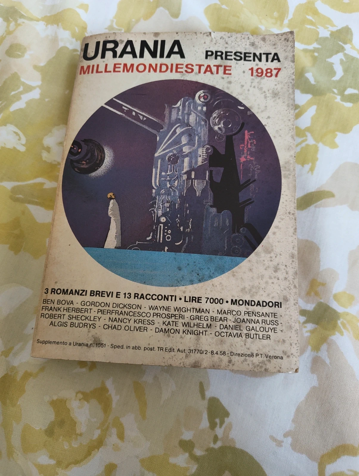 Urania Millemondi Estate 1987 Mondadori fantascienza vintage