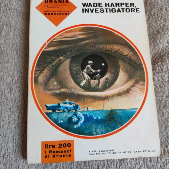 Urania 437 Wade Harper, investigatore - Eric Frank Russell - 1966