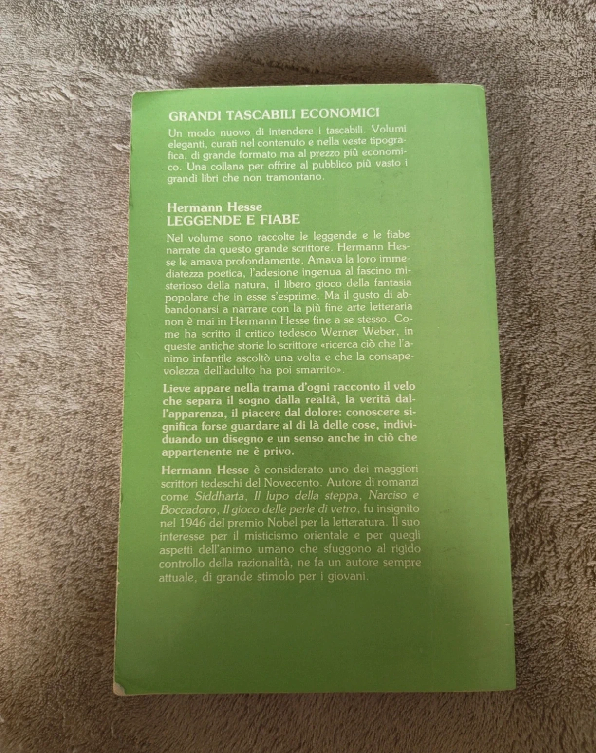 Leggende e fiabe Hermann Hesse Newton Grandi Tascabili Economici 9