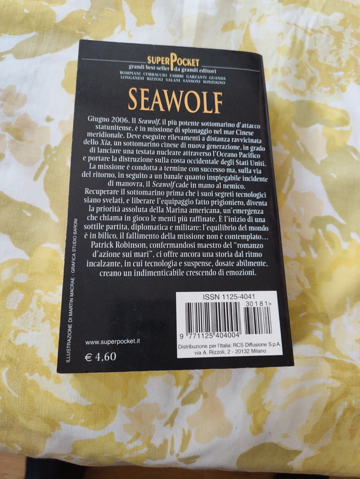 Seawolf Patrick Robinson SuperPocket bestseller