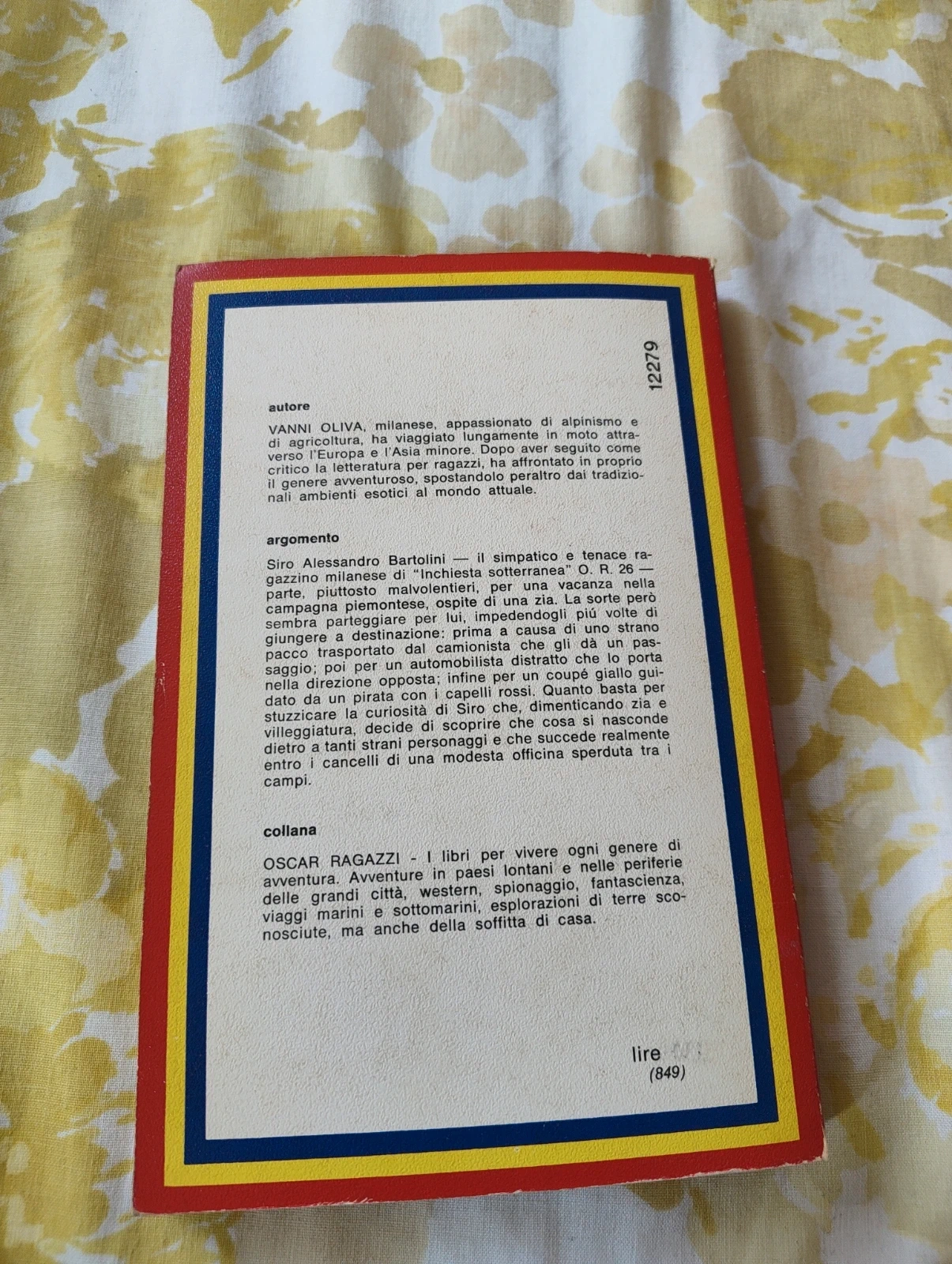 Una villeggiatura di Siro Alessandro Vanni Oliva