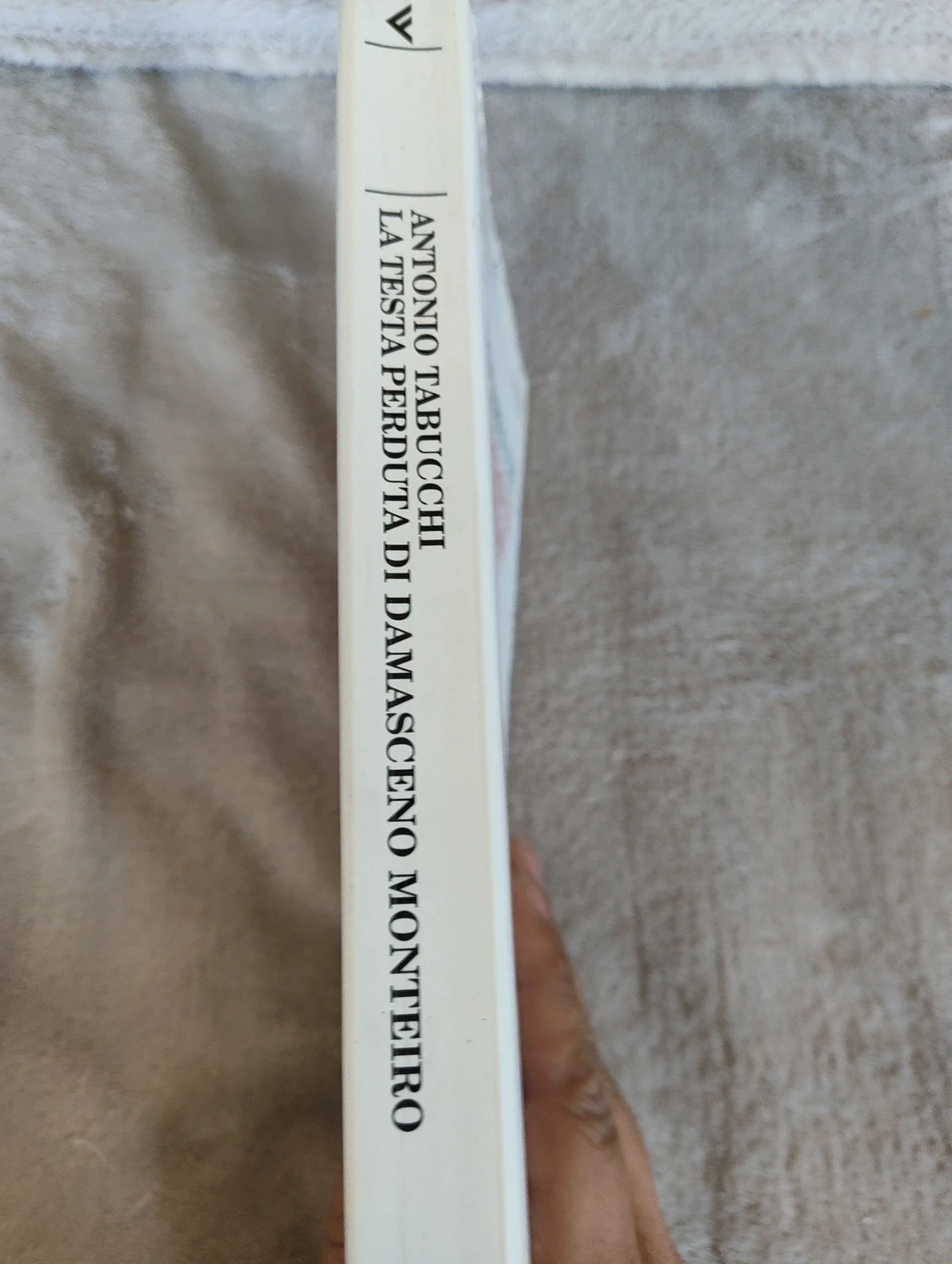 La testa perduta di Damasceno Monteiro Antonio Tabucchi Feltrinelli 1997