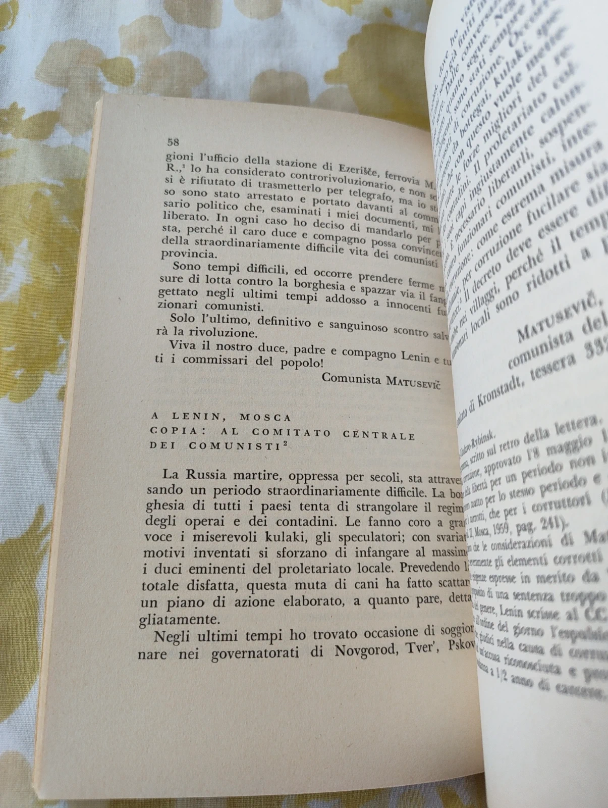 Lettere dei lavoratori a Lenin Longanesi vintage