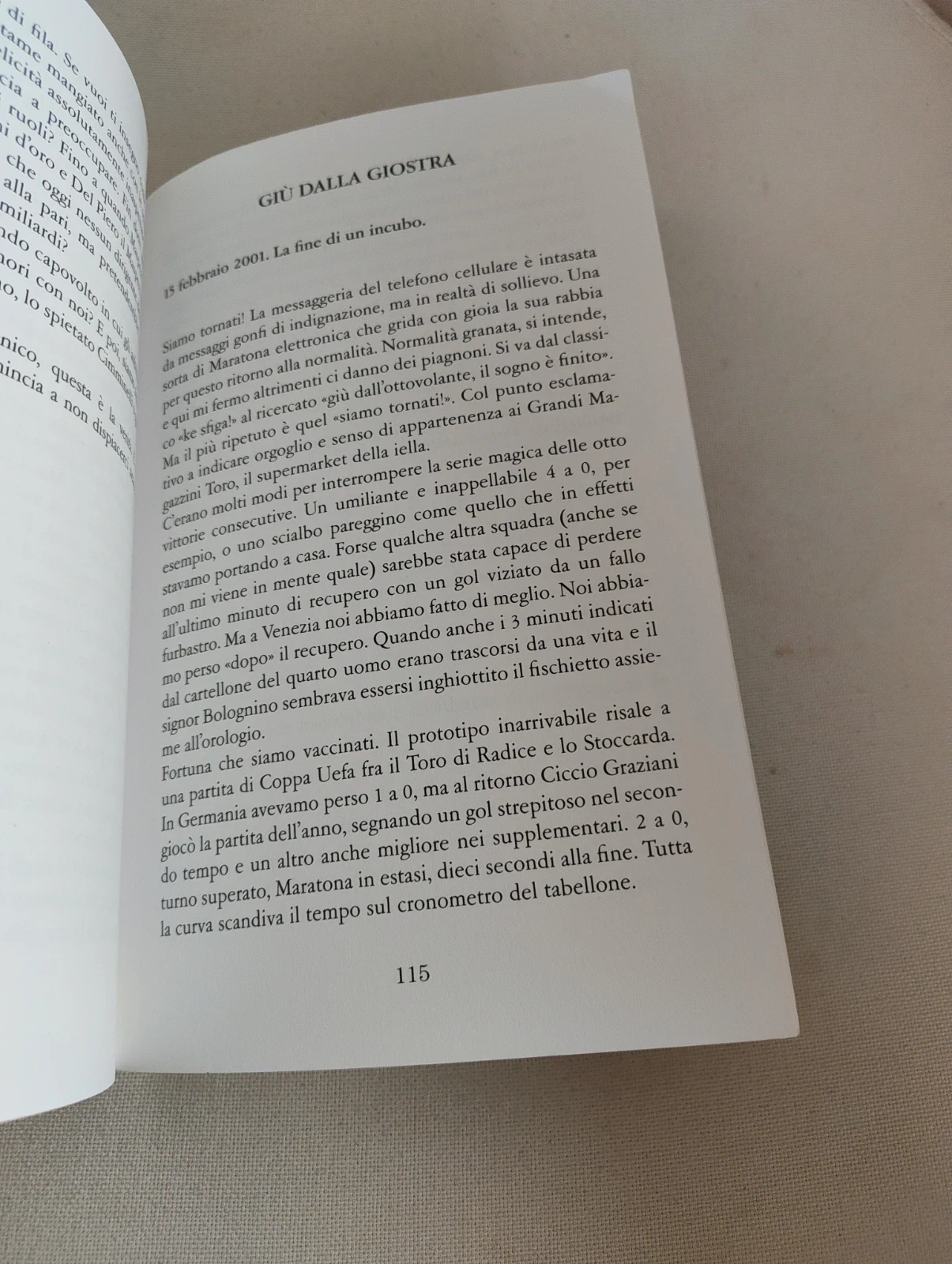 Granata da legare Massimo Gramellini Torino