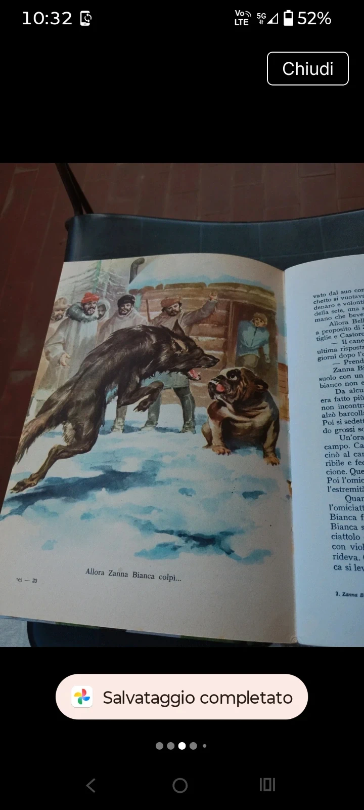 Rare vintage 70s favola Zanna Bianca - Jack London | Edizione Boschi (Copertina rigida)