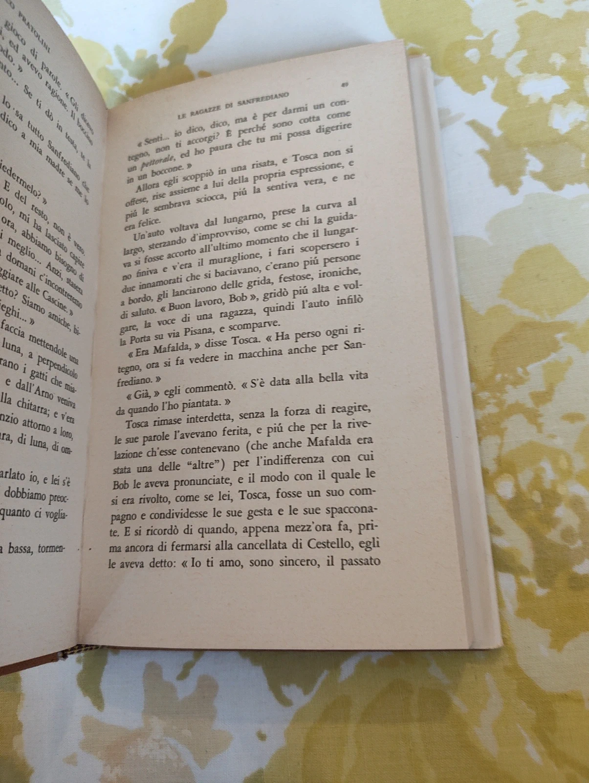 Le ragazze di Sanfrediano Vasco Pratolini Oscar 41 vintage Mondadori
