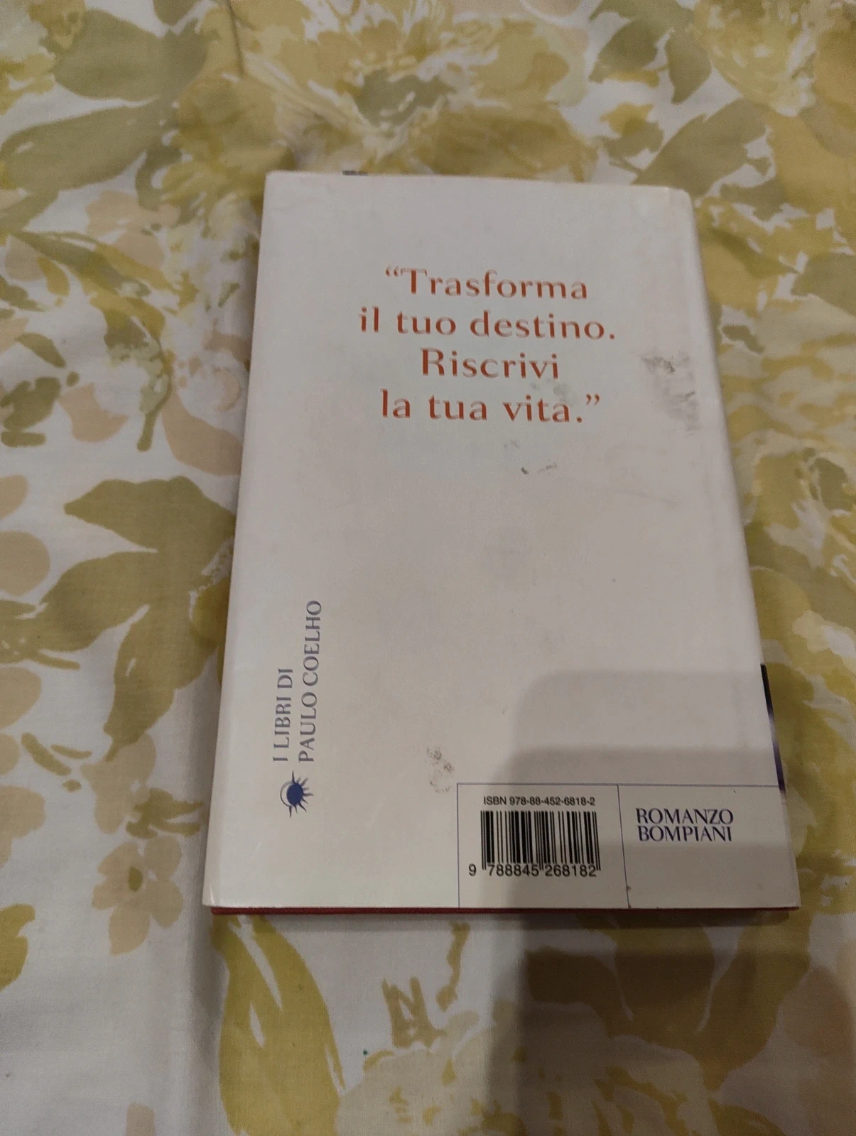 Aleph Paulo Coelho Bompiani prima edizione italiana 2011