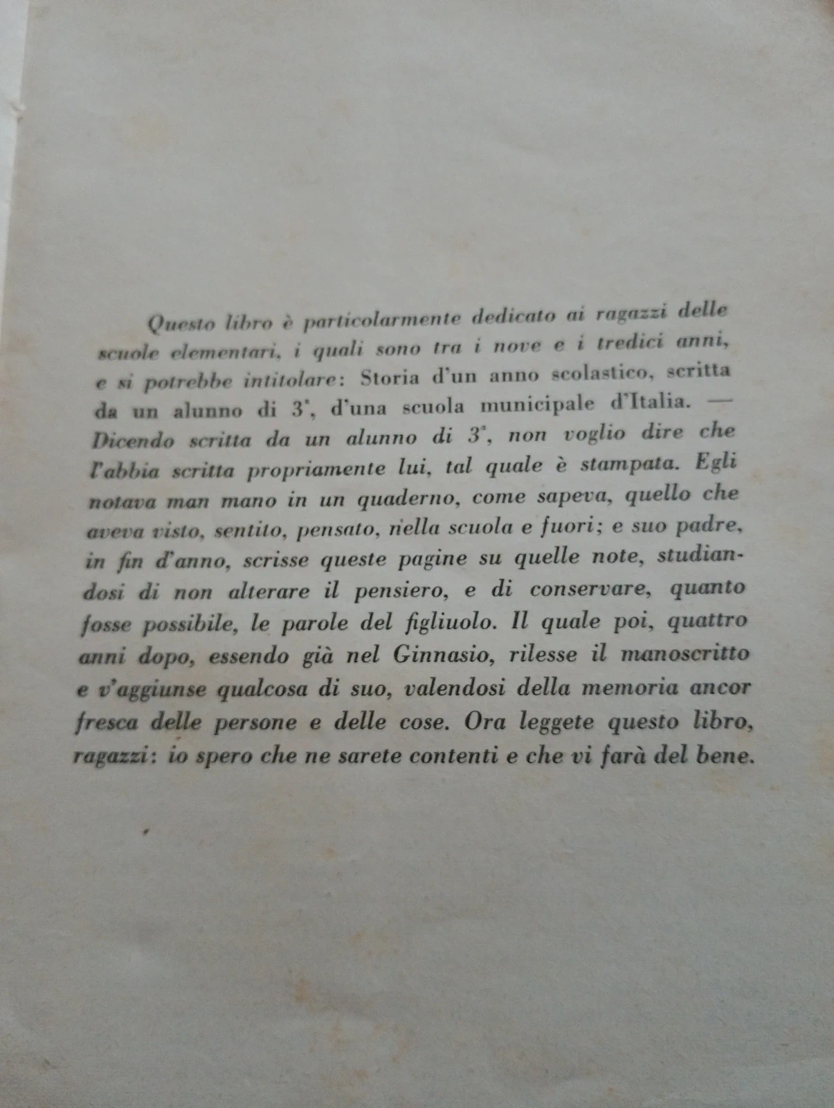 libro cuore edmondo de amicis 1953 garzanti raro vintage collezionismo